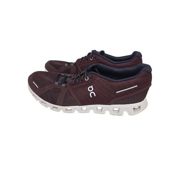 On Cloud Men's 5 Running Shoe 59 98161 Burgundy White Size 12M - Picture 4 of 8